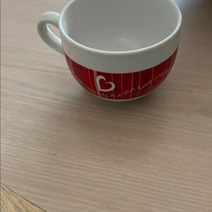 Heartwarming Red and White Mug😊